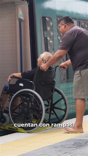 ✨🚆 En el Tren Maya, todos los caminos son para todas y todos. Nuestras estaciones y trenes cuentan con rampas, espacios designados♿y personal capacitado para brindar apoyo cuando se requiera. 🤝 Cada trayecto está diseñado💚 para ser seguro, cómodo e incluyente. Porque la movilidad también es accesibilidad. 🌿 #TodasYTodosSomosTrenMaya #MovilidadIncluyente #Accesibilidad | Tren Maya