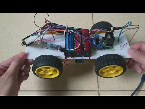 Hướng dẫn làm xe ô tô điều khiển từ xa bằng điện thoại qua Bluetooth dùng Arduino