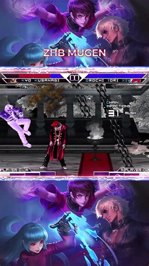 [KOF MUGEN] Orochi Iori XIV Combo Part 2 #kofmugen