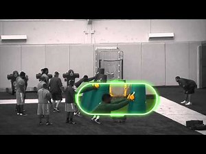 Green Bay Packers lock, peek and shed vs a pop-up drill: Defensive line