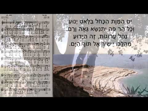 שיר עד - עין גדי - מילים: איתן פרץ | לחן: דב אהרוני | שירה: מרגלית אנקורי ודני מסנג, 1976