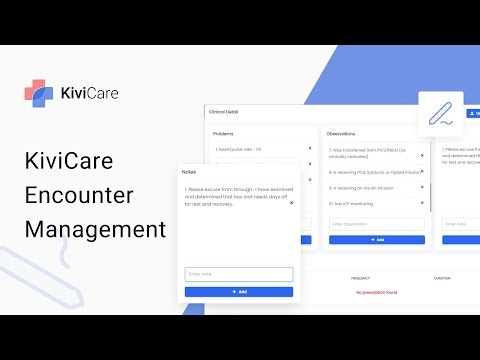 KiviCare: The Ultimate Guide to Encounter Management | Iqonic Design