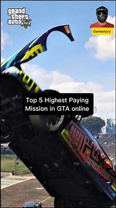 Top 5 Highest Paying Missions in GTA Online #gta #gta5 #gtav