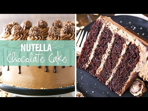 Nutella Chocolate Cake