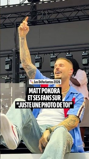 On ne peut pas oublier ce classique de M. Pokora