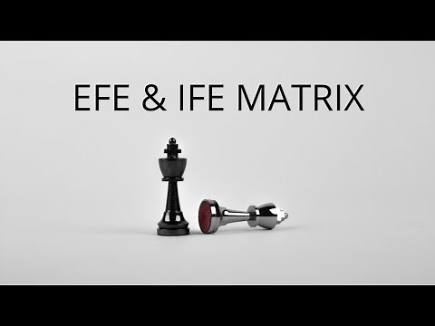 IFE & EFE Matrix | Strategic Management | NTA UGC NET Management