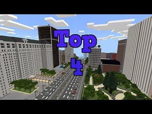 TOP 4 MAPAS DE CIUDADES PARA MINECRAFT PE/Minecraft Pe Worlds