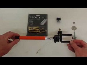 DIY Inexpensive and Simple Slide Track Cell Phone Holder