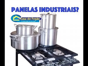 Panela industrial, qual comprar? www.cozinhaefogao.com.br