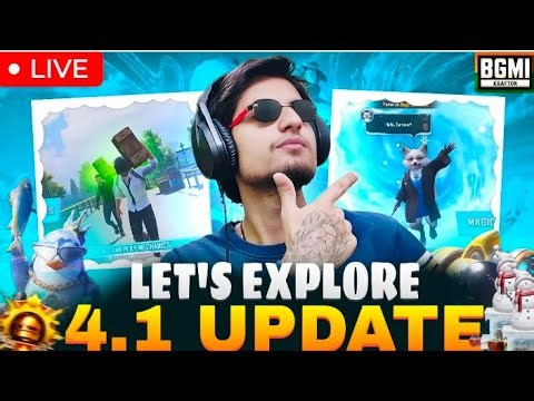 BGMI 4.1 UPDATE || LETS PLAY PARKOUR || #bgmi #parkour #livestream #shortslive CREATORISLIVE