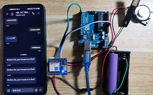 Arduino SIM800C实现电话和短信通讯