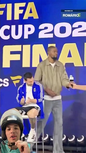 Kevin Durant ignoring Messi: