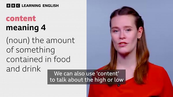 31K views · 3K reactions | ❓Do you know the different ways to use 'content'? And how do you pronounce it properly? Watch this one-minute⏱️ English class to find out!  | BBC Learning English | Facebook