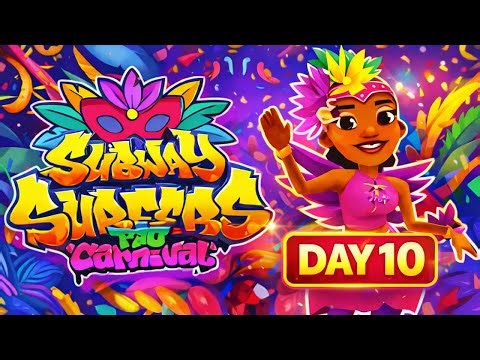 Day 10 Of Playing Subway Surfers 🎮💥 Rio Carnival 🏖️🎊🪅 | PC Gameplay Walkthrough 🚀✨ | GameVerse