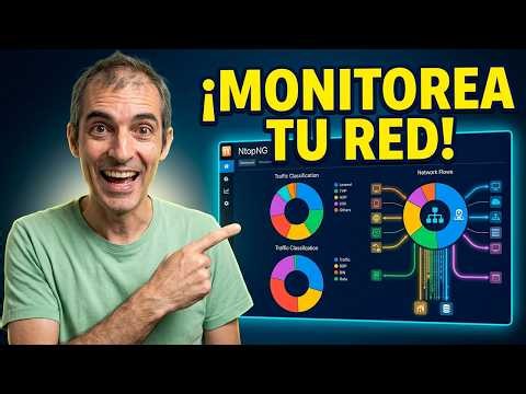 Detecta anomalías y amenazas en tu red en vivo