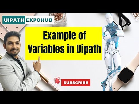 UiPath Tutorial | Example of Variables in Uipath
