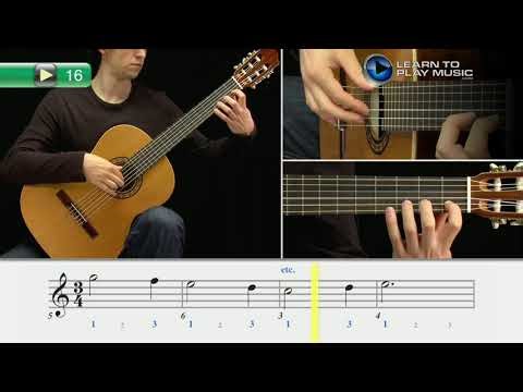 Ex016 - Classical Guitar Method for Young Beginners - Book 1 - Backing Mix