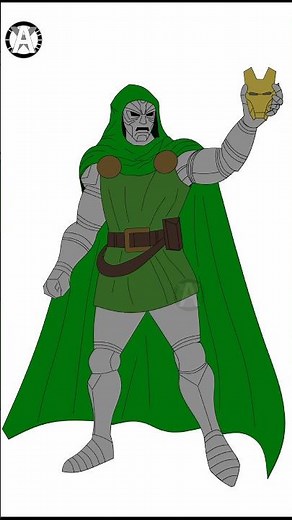 Drawing - Doctor Doom || Part 3 || Avengers Doomsday