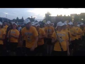 The Traditional Pep Rally Song at the University of Wyoming - Go WYO!
