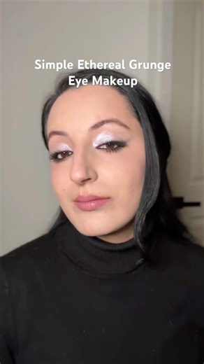 Simple Ethereal Grunge Eye Makeup ✨