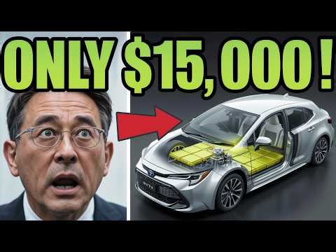 Toyota CEO Destroys The EV Industry! The New Twelve Thousand Dollar Super Engine!