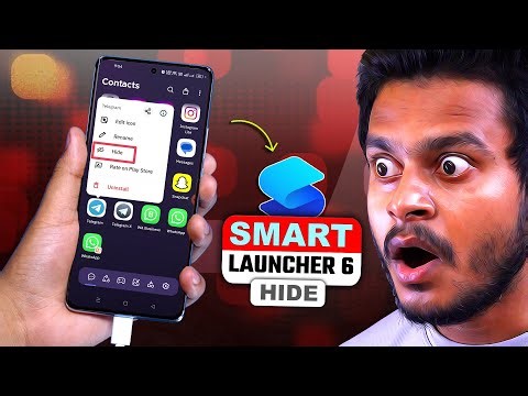 😜How To Hide & Unhide Apps In Smart Launcher 6 | smart Launcher App or Game Hide Option