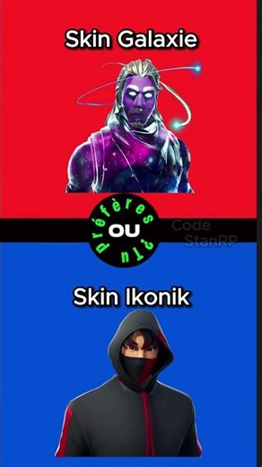 Tu préfères version fortnite 🤩