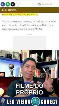LULA TENTOU SEGURAR O MASTER E PIOROU TUDO