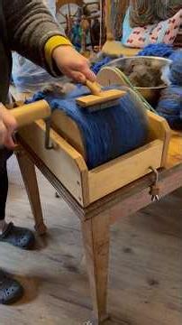 192🐏 Carding Cotton and Wool