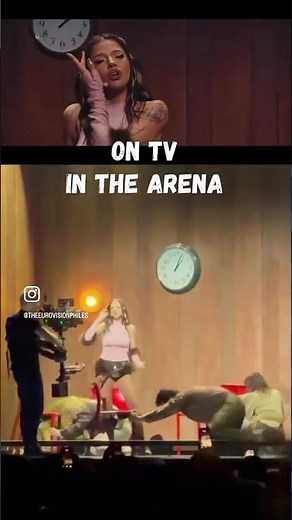 Dara performing Bangaranga during Eurovision 2026 #eurovision #eurovisionsongcontest #bangaranga