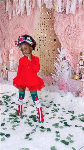 I Got the Shoes, I Got the Dress… Do I Look Like a Christmas Princess? 👑🎄✨ #princess