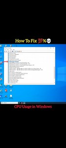 250K views · 1.9K reactions | How to Fix 100% CPU Usage in Windows |...