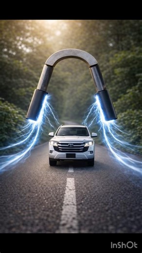 #viralvideo Magnet Trap vs Speed Car 😱 Will It Escape or Get Stuck? #shorts #ytshort