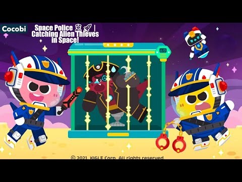 LIVE 🔴 Cocobi Space Police 👮‍🚀 | Catching Alien Thieves in Space! | @Cocobigamer-dl3qt