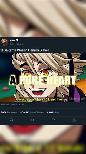 🔥 If Saitama Was In Demon Slayer (Infinity Castle Part 4) #anime #shorts