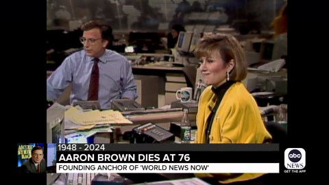 Aaron Brown, veteran ABC News anchor, dies at 76