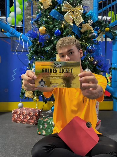 Regala Diversión con Golden Tickets esta Navidad