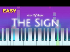 Ace Of Base - The Sign - EASY Piano TUTORIAL by Piano Fun Play