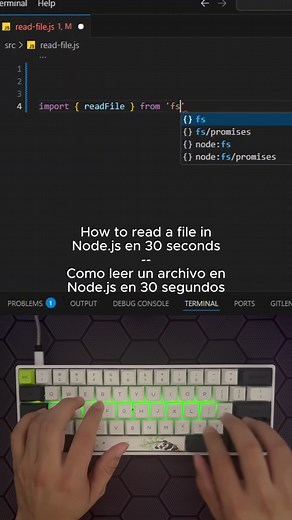 Node.js: Lectura de Archivos para Programadores