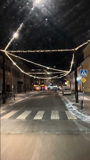 Nighttime in Ängelholm