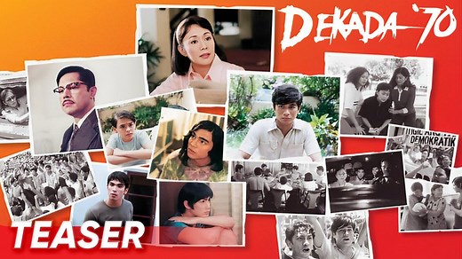 1.3K views | ‘Dekada '70’ FULL MOVIE TEASER | Vilma Santos, Christopher de Leon Amanda (Vilma Santos) tries to keep her patriarchal family together at the height of the announcement of Martial Law during the ‘70s. Watch ‘Dekada ‘70’ SUPERVIEW FULL MOVIE HERE: https://www.youtube.com/watch?v=FlaG1SRJJfI #Dekada70 #VilmaSantos #ChristopherDeLeon | ABS-CBN Film Productions Inc. (Star Cinema) | Facebook