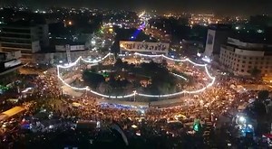 679K views · 10K reactions | Video from Friday evening showing the protests continuing in Baghdad's packed Tahrir Square during the last two hours arab.news/466a5 | Arab News | Facebook