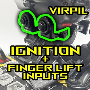 Virpil Throttle Ignition, Finger Lift Upgrade for Mongoost-50cm3 - Etsy