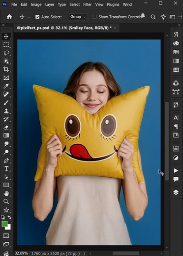 Photoshop Tips 2026 - Create a Realistic Printed Cushion Mockup Like a Pro