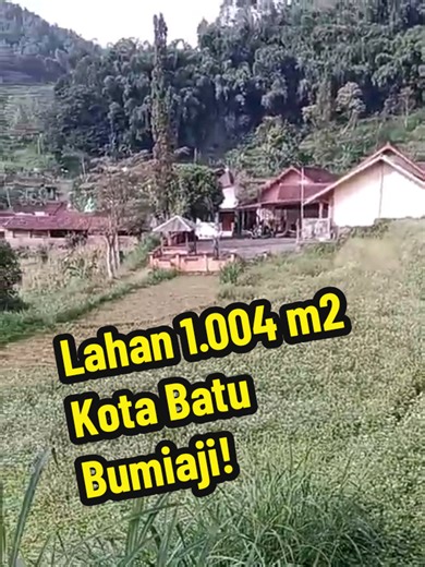 Lahan Investasi Super Murah di Bumiaji Kota Wisata Batu! Luas. 1.004 m2. BU dijual Dibawah Pasaran! WA: 0812-9898-0369 #tanahmurah #kotawisatabatu #malang #elitejavaproperty