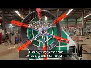 HDPE PE Pipe Making Machine