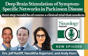 In this episode of the Neurology Podcast: Drs. Jeff Ratliff, Nanditha Rajamani, and Andy Horn discuss the challenges faced in current deep brain stimulation practices and the potential for data-driven approaches to enhance treatment outcomes in Parkinson disease. Listen now: https://bit.ly/3XR3hoa | Neurology Journal | Facebook