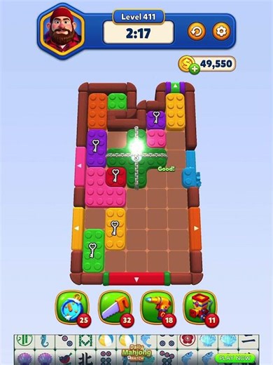 Color block run level 411 3-21-26