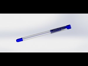 Ball Pen-1 in Solidworks Part 1