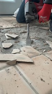 3.3K views · 19 reactions | So much more satisfying when you get those full pieces to pop .Easy work with the Milwaukee Tool SDS Plus | John Builds It | Facebook